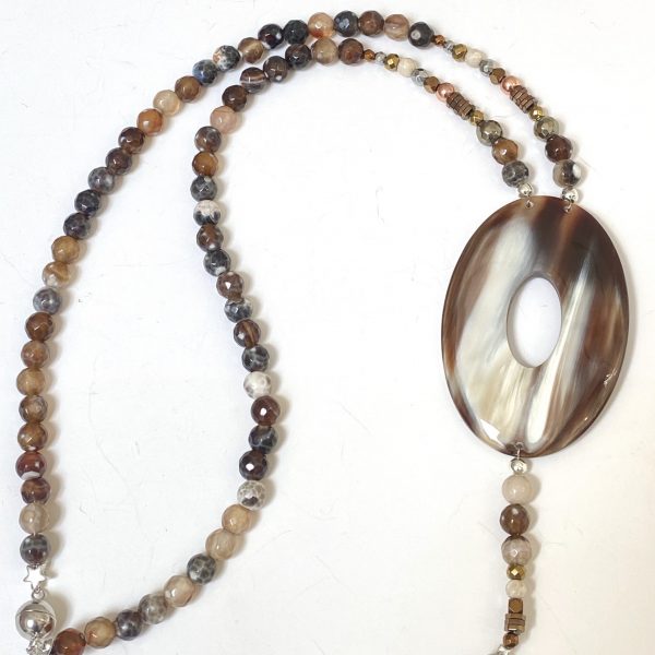 Daykota agate marron