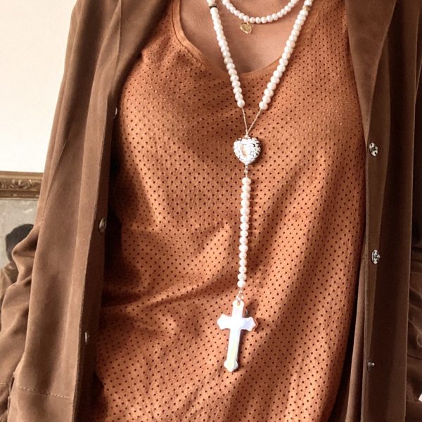 Chapelet Rosario culture eau douce