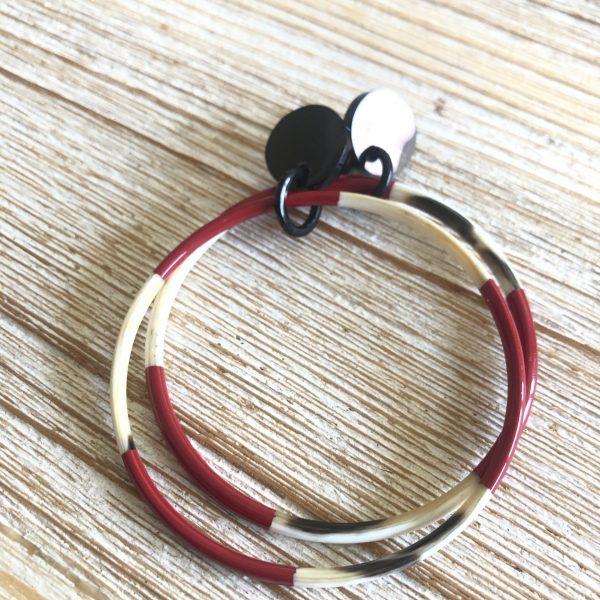 Créoles corne rouge