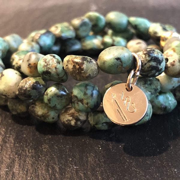 Turquoise africaine triple tour