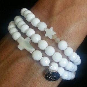 Bracelet 'shell' 3 tours