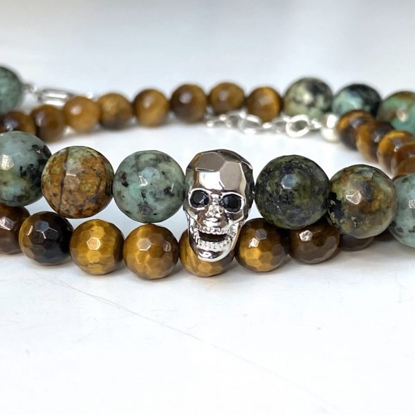 Bracelet Homme Skull Kango