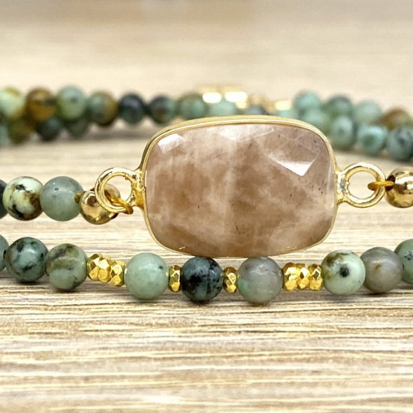 Bracelet Turquoise Sunstone