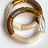 Bracelet bambou acrylique