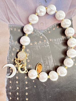Bracelet perles culture eau douce