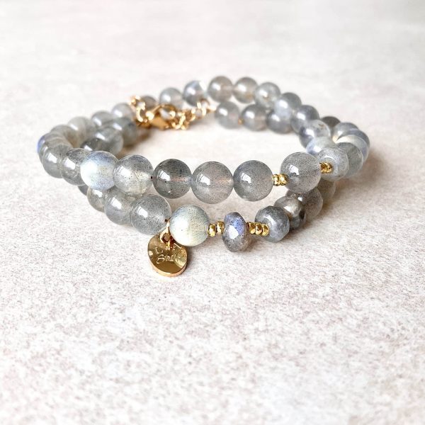 Bracelet Labradorite Double