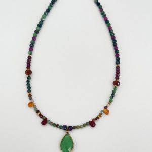 Collier Cuzco en pierres fines