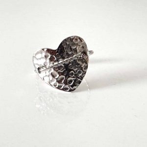 Bague Coeur ajustable