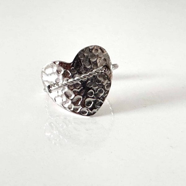 Bague Coeur ajustable