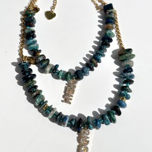Collier azurite Bad Girl