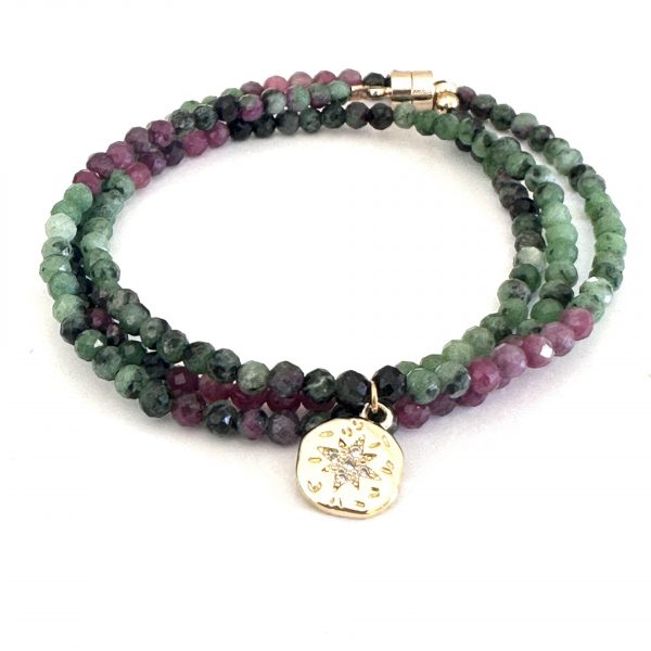 Bracelet ou ras de cou Tourmaline Solaire
