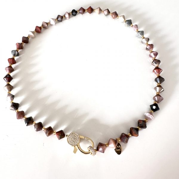 Nina bicone chocolat