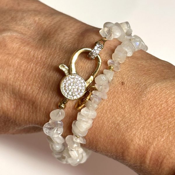 Bracelet pierre de lune