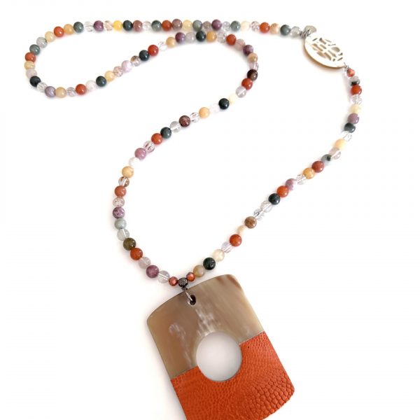 Sautoir Quartz rutile