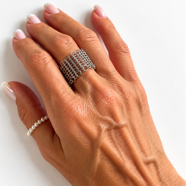 Bague cotte de mailles